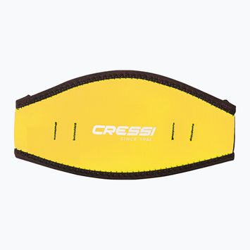 Neoprenová ochrana pásku masky Cressi Neoprene Mask Strap Cover yellow