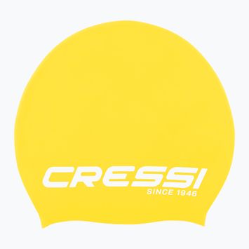 Plavecká čepice Cressi Loira Long Hair yellow/white