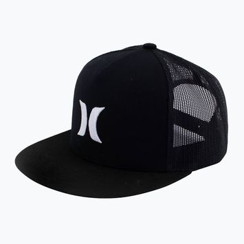 Pánská kšiltovka Hurley Icon Solid Flat Trucker black