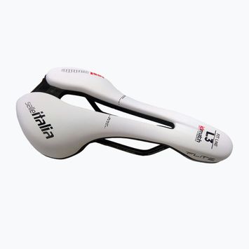 Sedlo na kolo Selle Italia Flite Boost Superflow Tm Maganese Rail, Soft-Trek white