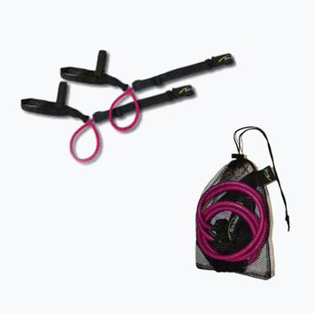 Posilovací gumy k holím na nordic walking GABEL Stride Power NW Rubber 15 lb red