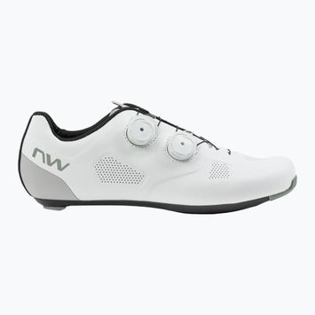 Pánské cyklistické silniční boty Northwave Revolution white/light grey
