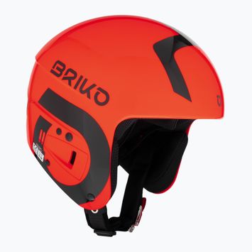 Dětská lyžařská helma Briko Vulcano FIS 6.8 JR shiny orange/black
