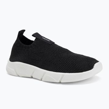 Juniorské boty Geox Aril black