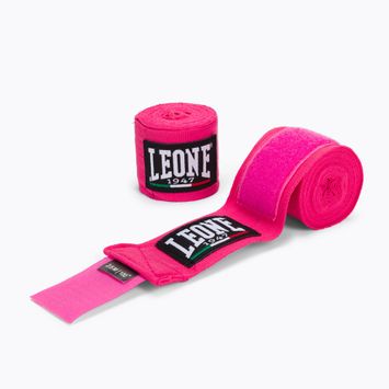 Boxerské bandáže Leone 1947 Hand Wraps růžové AB705