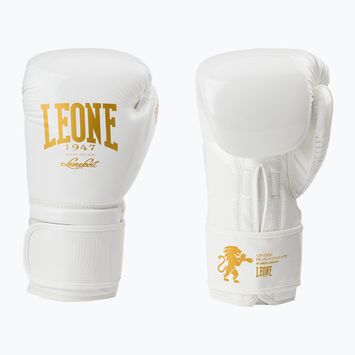 Boxerské rukavice Leone 1947 Black&White white GN059