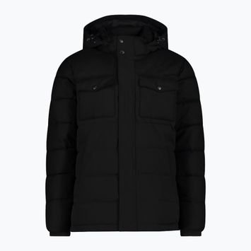 Pánská oteplená  bunda CMP 34K0187 nero mel.