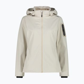 Dámská softshellová bunda CMP 39A5016 Zip Hood vaniglia