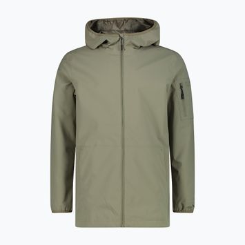 Pánská bunda do deště CMP 35Z387 Fix Hood sage