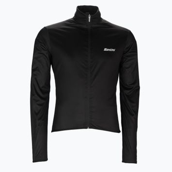 Dámská cyklistická bunda Santini Nebula Windproof/Rain černá 2W33275NEBULPURONE