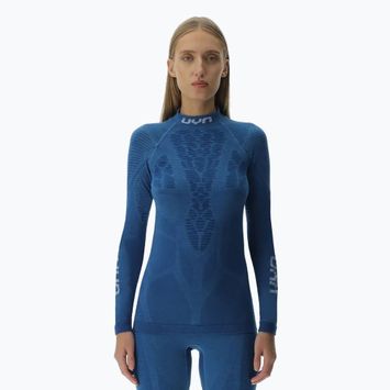 Dámské termo tričko longsleeve UYN Elevation Biomorph LS Turtle Neck blue atoll