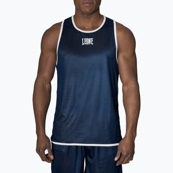 Pánské oboustranné tílko Leone Double Face Boxing Singlet modrá/červená AB214