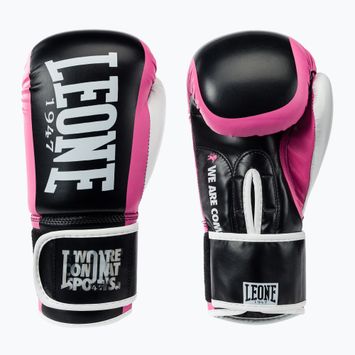 Boxerské rukavice  LEONE 1947 Logo Wacs Boxing fucsia