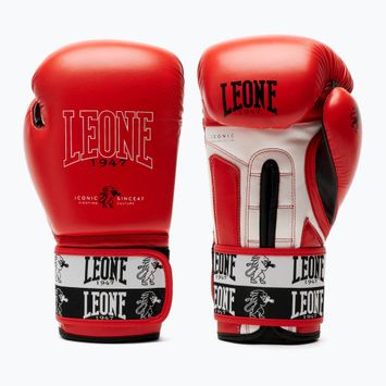Boxerské rukavice LEONE 1947 Iconic red