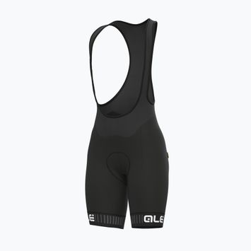 Dámské cyklistické šortky ALÉ Pantalone C/B Traguardo bibshort black/white L11546718