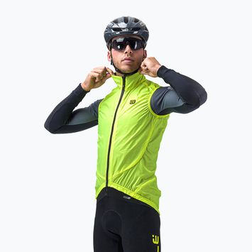 Pánská cyklistická vesta Alé Gilet Light Pack žlutá L15146019