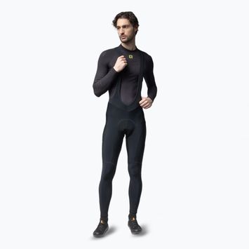 Pánské cyklistické kalhoty Alé Winter Bibtights black/black
