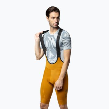 Pánské cyklistické šortky Alé Magic Colour Bibshorts congo