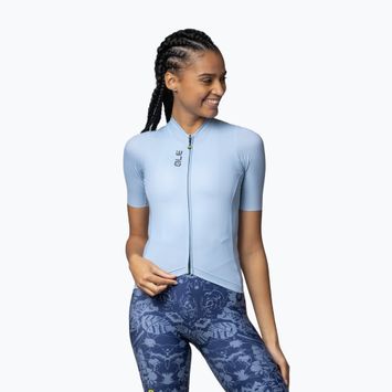 Dámský cyklistický dres Alé Color Block aqua