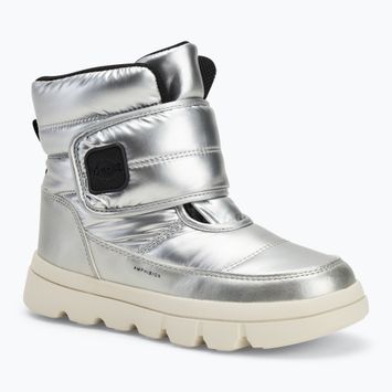 Dětské sněhule Geox Willaboom ABX silver
