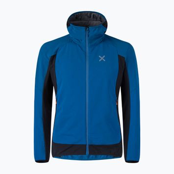 Pánská bunda Montura Premium Wind Hoody deep blue/ orange