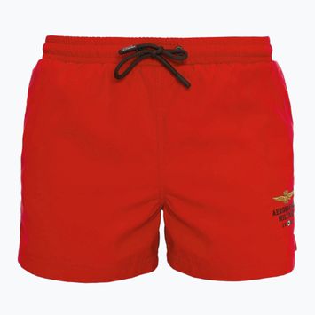 Pánské plavecké šortky Aeronautica Militare 251BW223CT2967 tango red