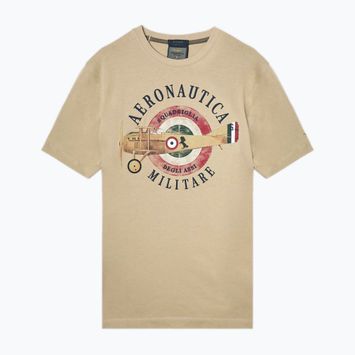 Pánské tričko Aeronautica Militare Squadriglia degli Assi antilopa beige