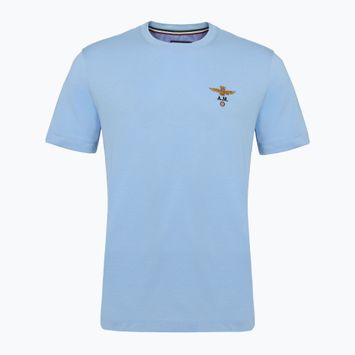 Pánské tričko Aeronautica Militare Essential ice blue