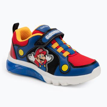 Dětské boty Geox Ciberdron royal/red