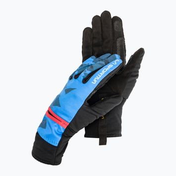 Dámské trekové rukavice La Sportiva Session Tech malibu blue/white