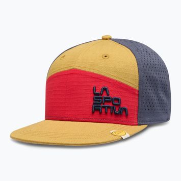 Kšiltovka La Sportiva Traverse Trucker savana/mountain red 