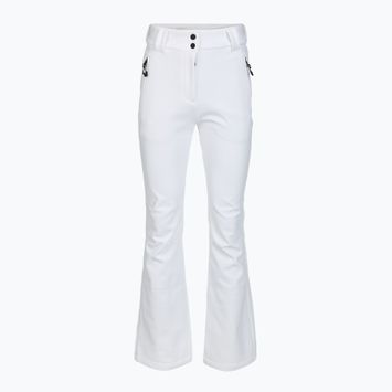 Dámské lyžařské kalhoty EA7 Emporio Armani Ski Kitzbuhel High Waisted Softshell white