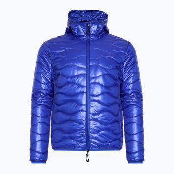 Pánská lyžařská mikina EA7 Emporio Armani Ski St. Moritz Light Padded Packable new royal blue