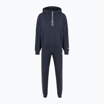 Dámská tepláková souprava EA7 Emporio Armani Train Tracksuit HO 1/4 Zip armani blue
