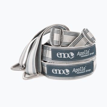 Popruh k zavěšení houpací sítě  ENO Apollo Hammock grey/charcoal