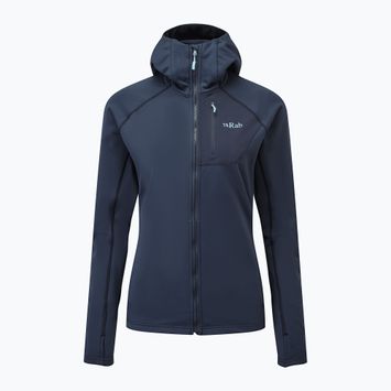 Dámská trekingová bunda Rab Superflux Hoody deep ink