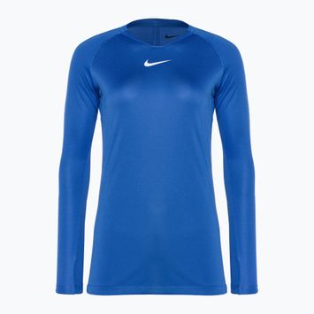 Dámské termo tričko longsleeve  Nike Dri-FIT Park First Layer LS royal blue/white