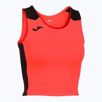 Dámské běžecké tričko Joma Record II Fluor coral/black