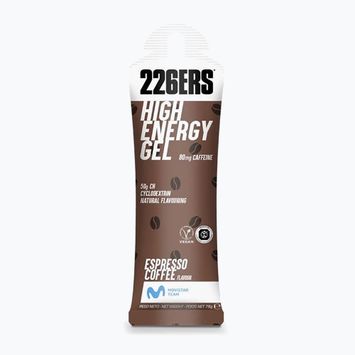 Energetický gel 226ERS High Energy Kofeinový 76 g káva