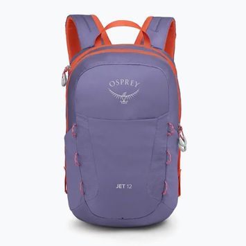Dětský turistický batoh Osprey Jet 12 l euphoria purple/mars orange 