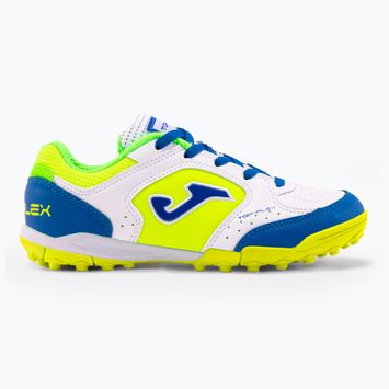 Dětské kopačky Joma Top Flex TF white/royal blue