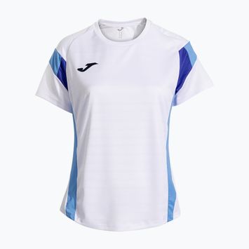 Dámské tenisové tričko Joma Montreal white/sky blue