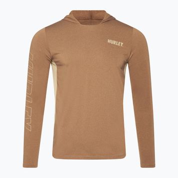 Pánské tričko longsleeve Hurley H2O-Dri Atticus II black