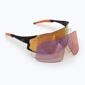 Sluneční brýle Tifosi Stash Clarion black/orange fade/orange/ac red/clear