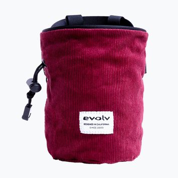 Pytlík na magnézium Evolv Corduroy Chalk ruby 