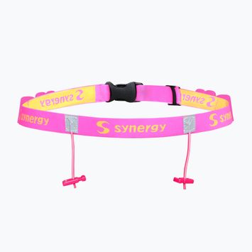 Pás na startovní číslo Synergy Race Belt pink