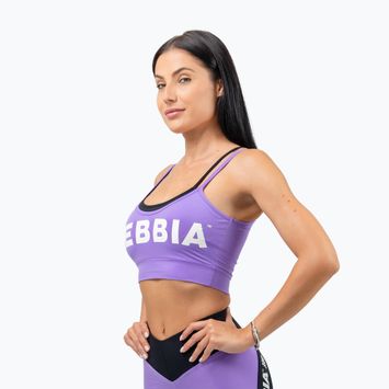 Fitness podprsenka NEBBIA Flex lila