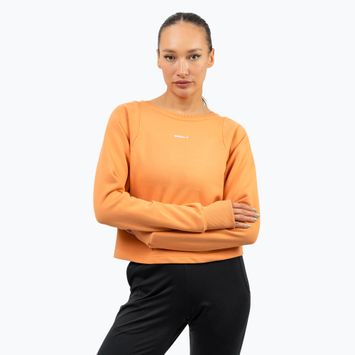 Dámský top tričko  NEBBIA Gym Spirit Crop orange