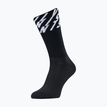 Cyklistické ponožky SILVINI Oglio černo-bílý 3120-UA1634/8013