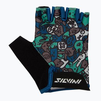 Dětské cyklistické rukavice SILVINI Locri blush/green